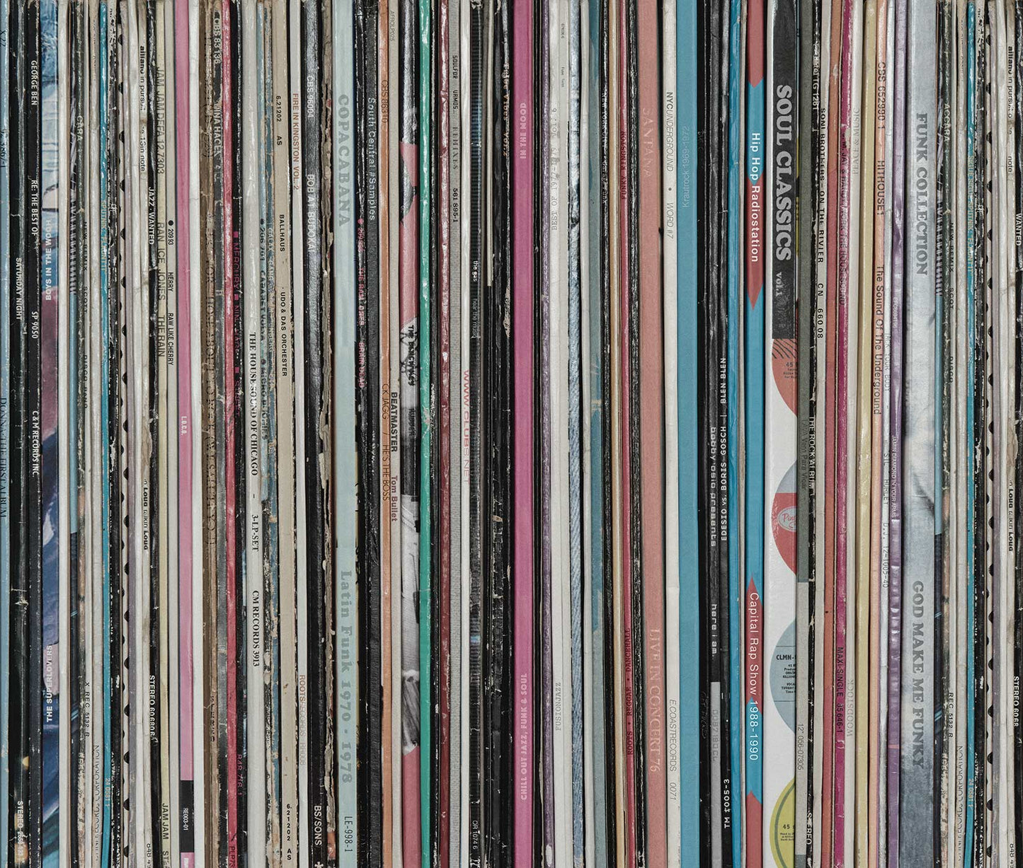 Plattencovertapete 6 Bahnen Superwalls