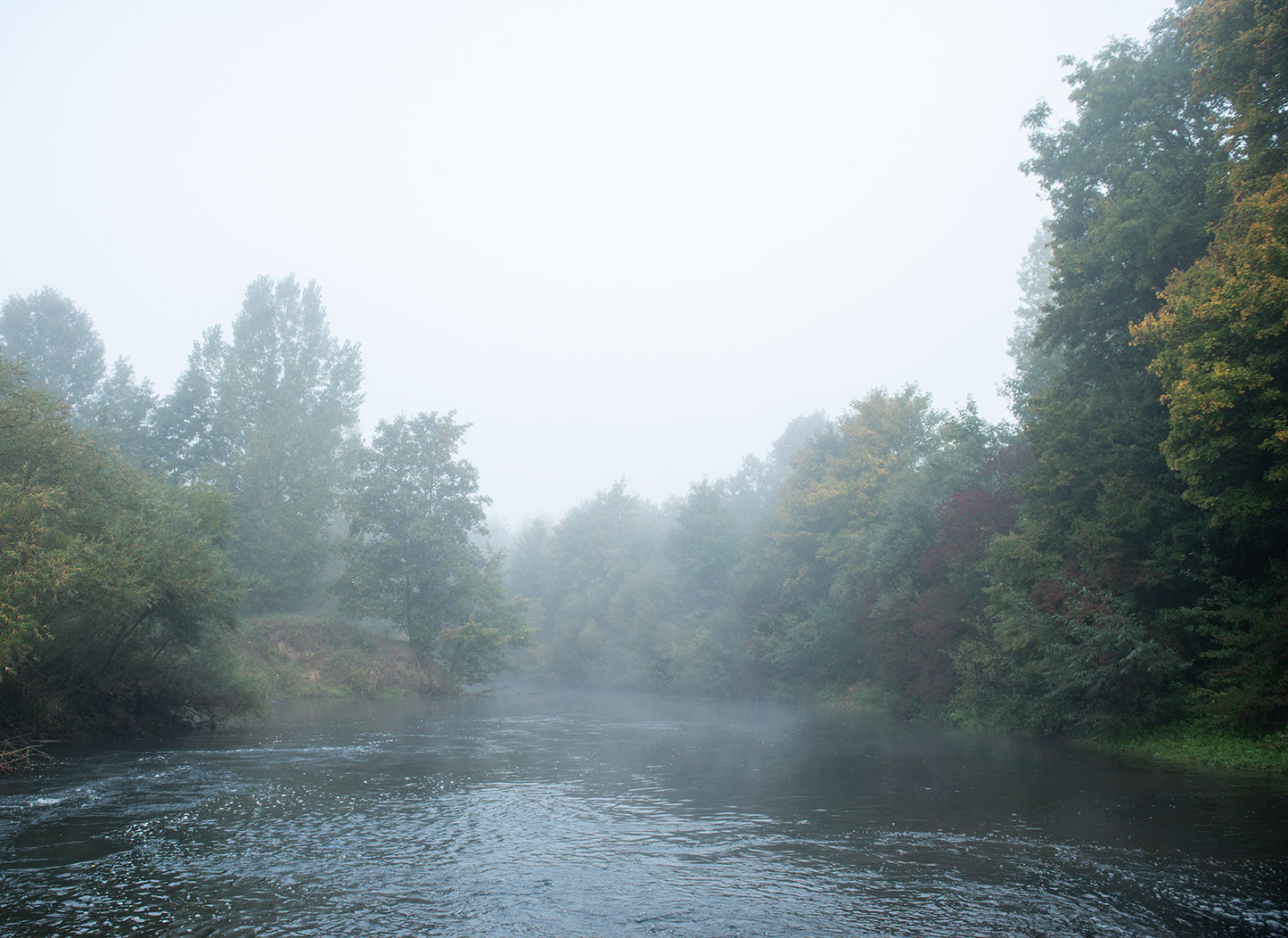 Digitaldrucktapete Flusslandschaft