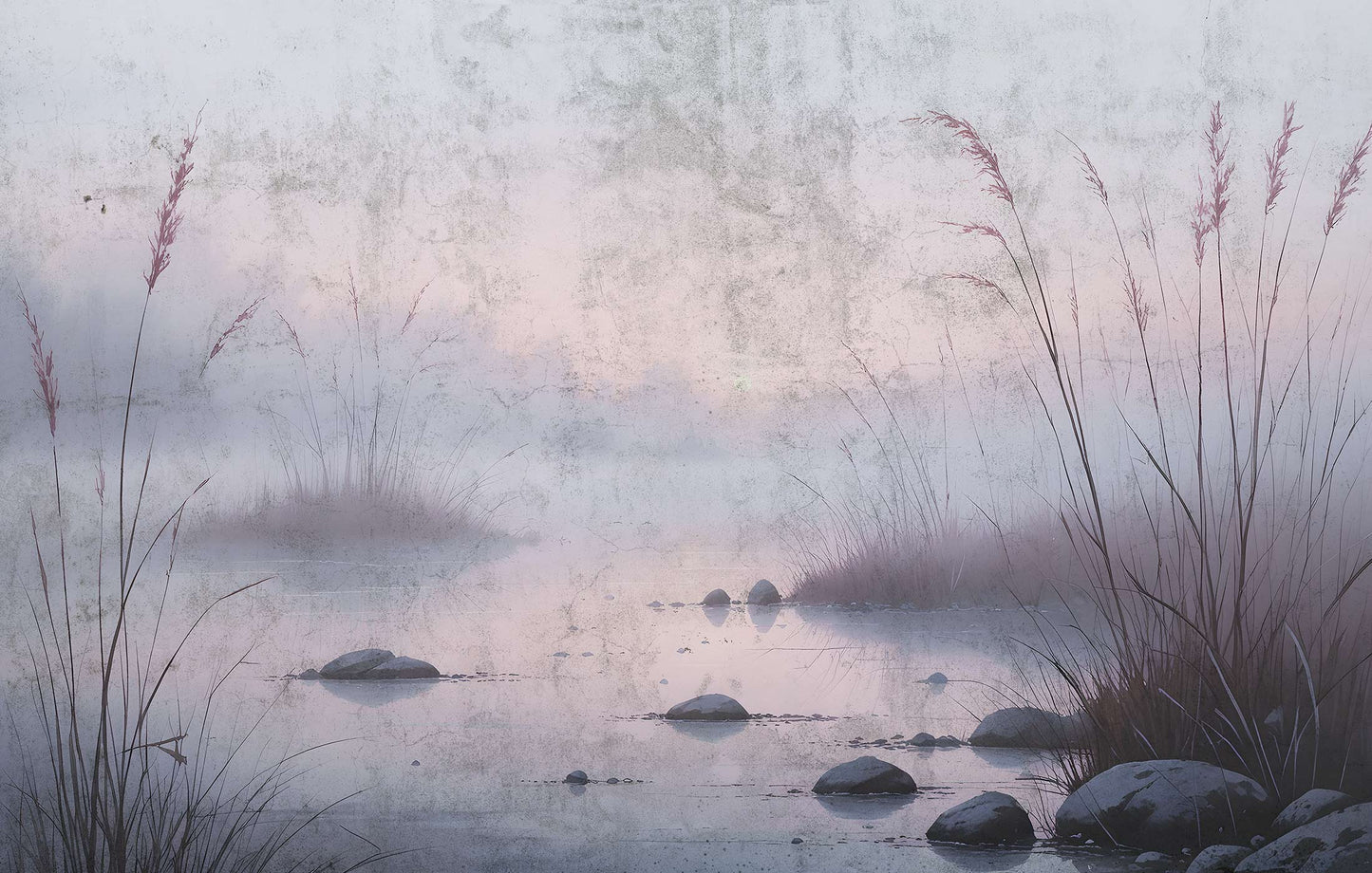 Flusslandschaft Tapete 8 Bahnen Superwalls