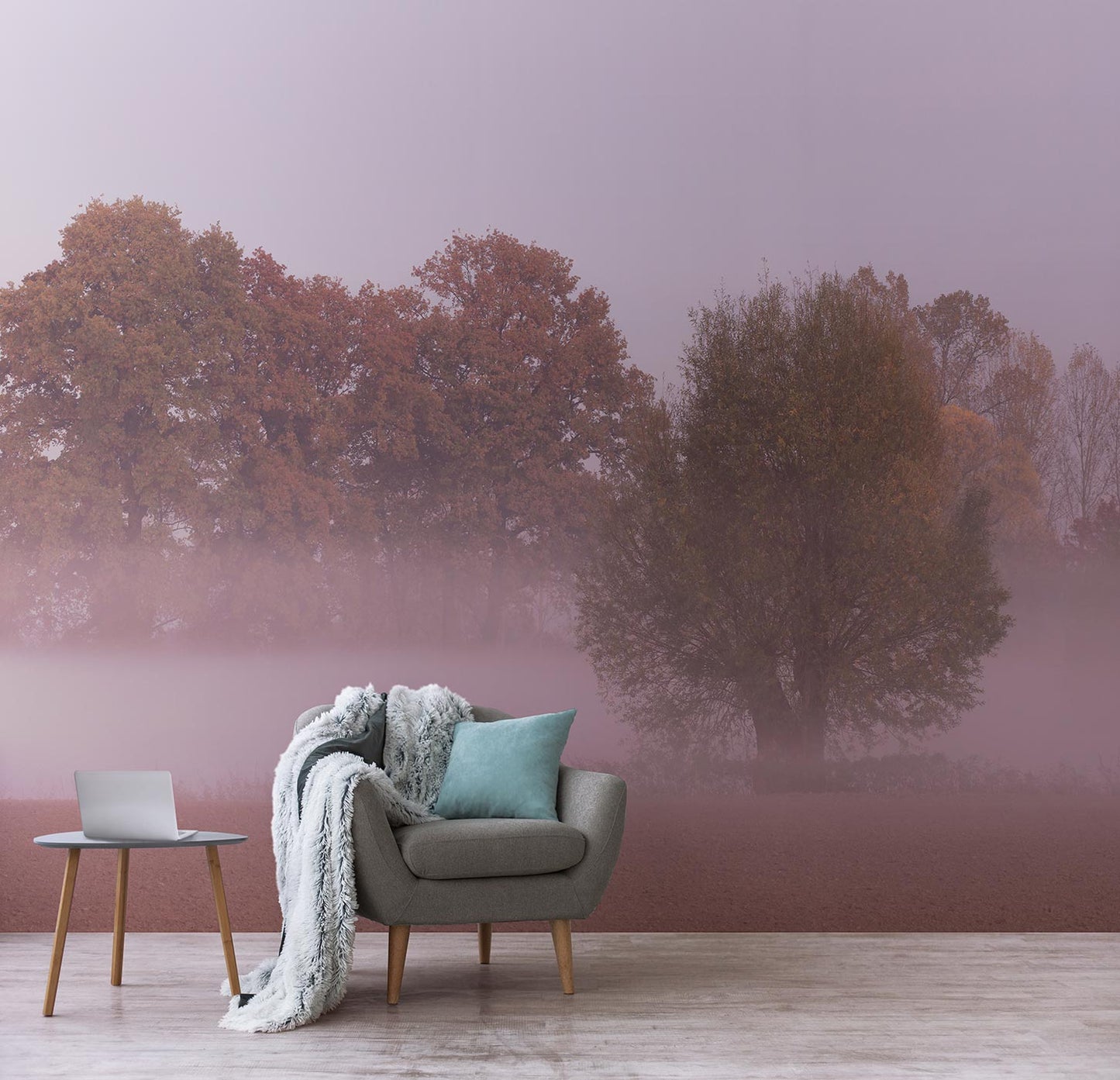Violet Landscape
