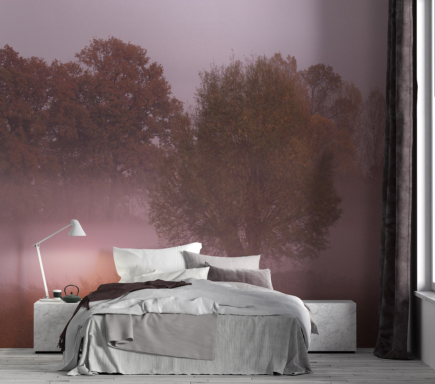 Violet Landscape