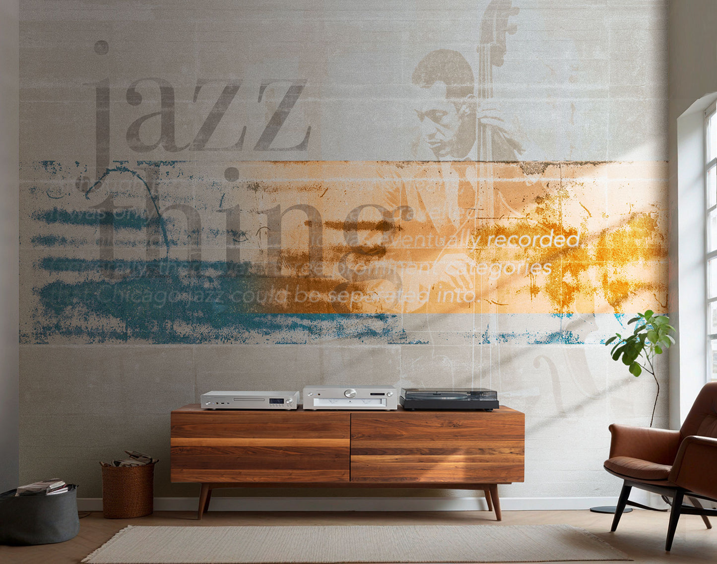 Digitaldrucktapete Jazz