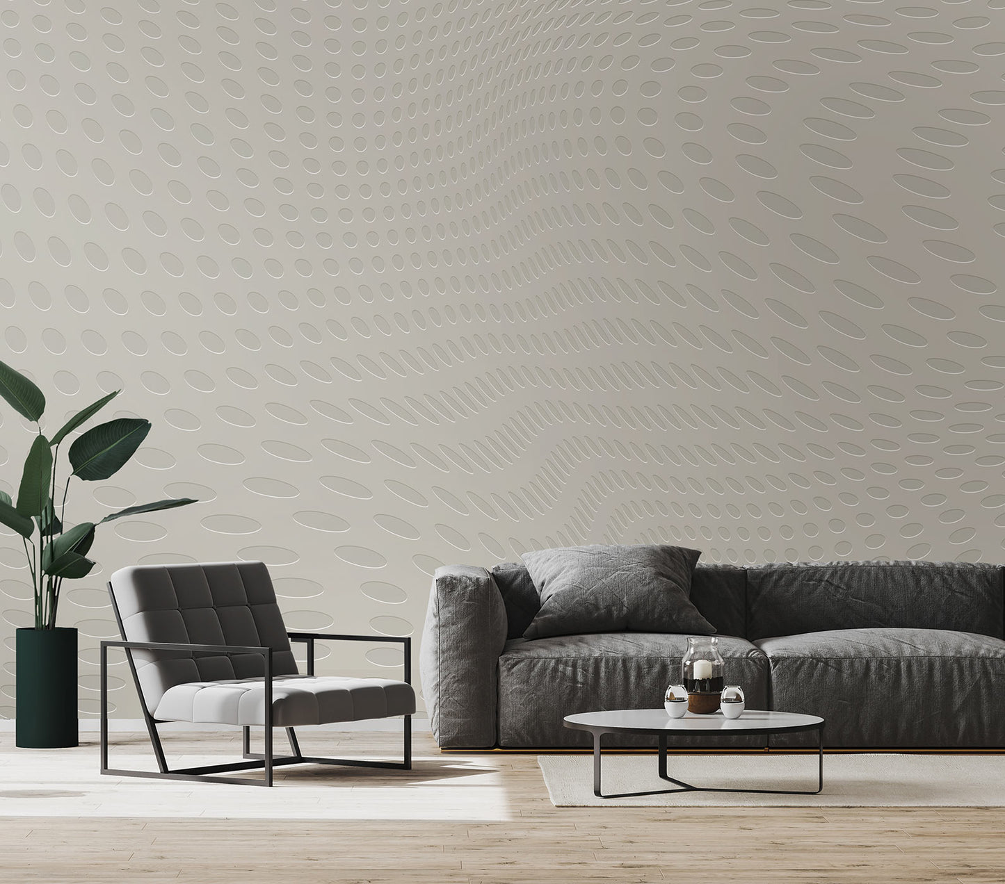 Dynamic Dots in Cream